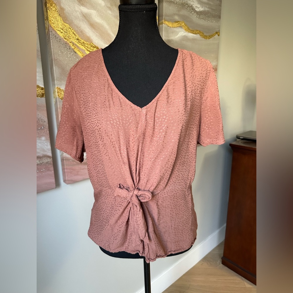 Maurices Top with Tie Front